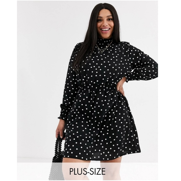 ASOS Curve Dresses & Skirts - ASOS New Look Curve shirred neck dress
